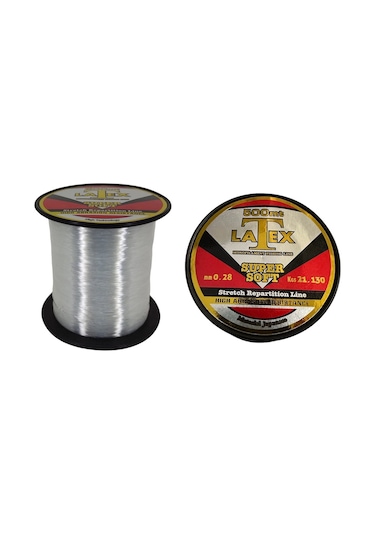 Latex 500m 0.28mm Super Soft Monofilament Misina