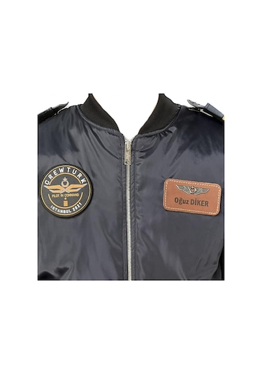 Crew Turk Mng91l Bomber Pilot Montu Kumas Lacivert Lacivert
