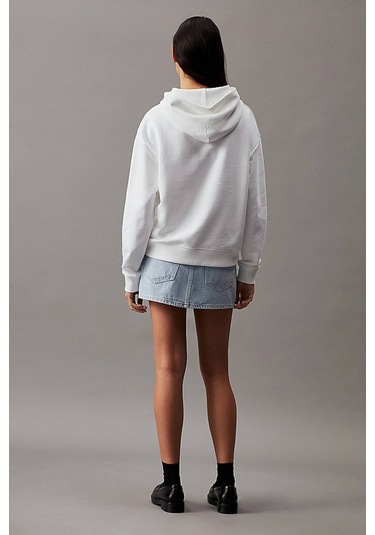 Calvin Klein Kadın Sweatshirt-k20k205449 Beyaz