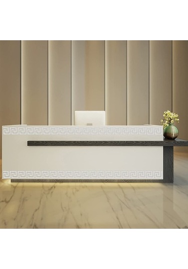 Opulentliving Akrikik Ayna Kenar Bandı Sticker - Gümüş/altın, Uv Baskılı, Mat Bitkili Dekorasyon Duvar Stickerleri