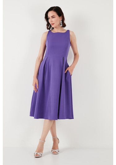 Lela Bayan Elbise 6111963 Eflatun