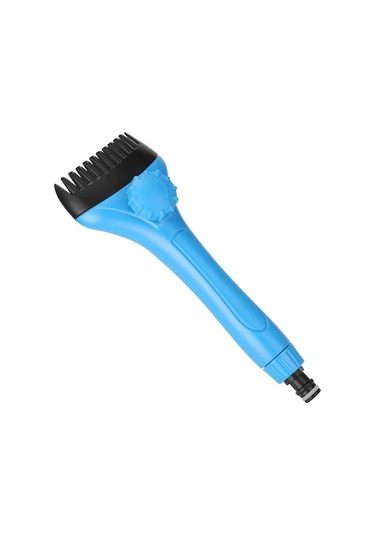 Yüzme Havuzu Filtre Temizleyici Fırçası - Kenar Ve Köşe Temizliği, Kir Ve Safsata Kaldırma - Mavi-siyah, Su Hortumu Bağlantısı Dahil Değil