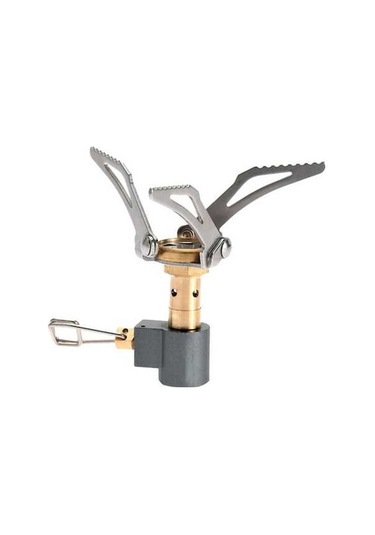 Artfulabode Süper Renkli Pişirme Ocak Mini Mekan Lixada Katlanabilir Kamp Hafif Gaz Dış Çok Cep Alevi 45g 3000w Lm Çok Renkli