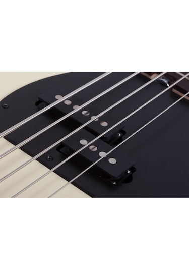 Schecter P-5 5 Telli Bas Gitar Ivory
