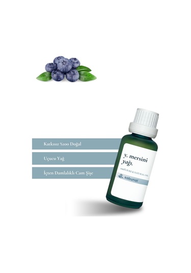 Sabunal Yaban Mersini Yağı 30 ML - Doğal Cilt Bakım Yağı