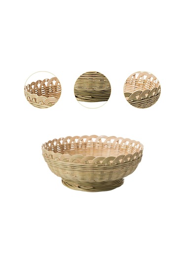 Suntek Bambu Ekmek Sepeti Masaüstü Organizatör Büyük