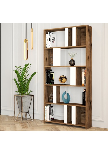 Variant Variant Lima Kitaplık - Ceviz / Beyaz