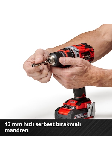 Einhell TP-CD 18/50 Li BL Kit (2x2,0 Ah) Çift Akülü Vidalama - 4513896