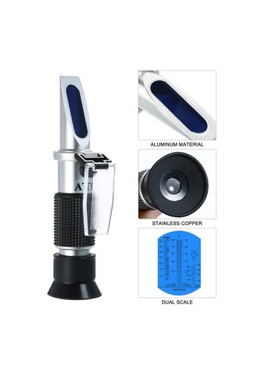 Singree Antifriz Refraktometre: Donma Noktası, Etilen Glikol Konsantrasyonu Ve Akü Elektroliti Testeri