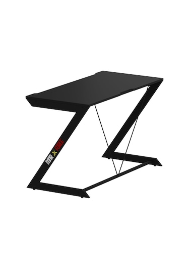 Zoned Metal Ayaklı Gaming Oyuncu Masası - Siyah