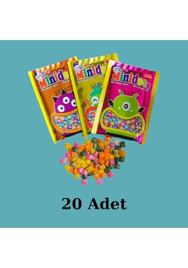 20 Adet Minidots Draje Sakız