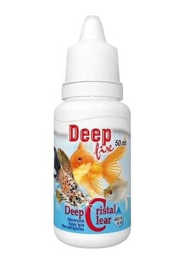 Deepfix Crystalclear Akvaryum Su Berraklaştırıcı 50 ML