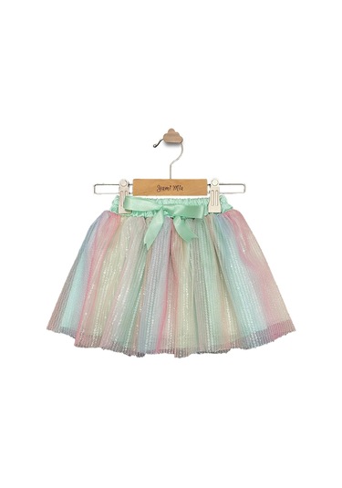 Gökkuşağı Pullu Etek 001