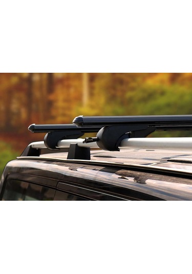 Universal Boldbar Ara Atkı Siyah- Bold Bar V2 Xl 138 Cm, Metal Kilit, 2 Parça