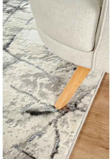 Bej Modern Halı Premium Dokuma Kalitesiyle Şık, Yumuşak Ve Dayanıklı Gri