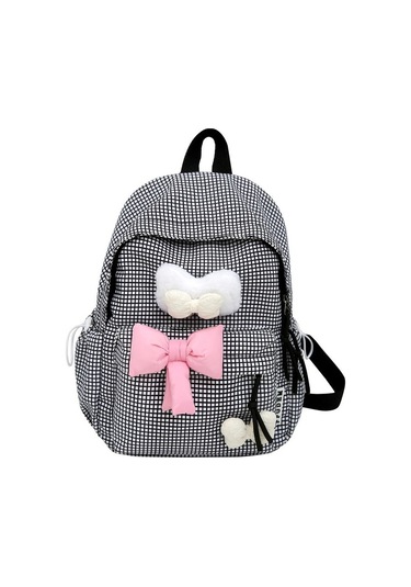 Gençler İçin Şık Ve Pratik Okul Sırt Çantası - Ortaokul Ve Lise Öğrencilerine Özel Dayanıklı Seyahat Çantası Siyah