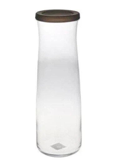 LAV Vera Cam Karaf Tekli 1,2 L Gri Silikon Kapaklı (Sürahi )