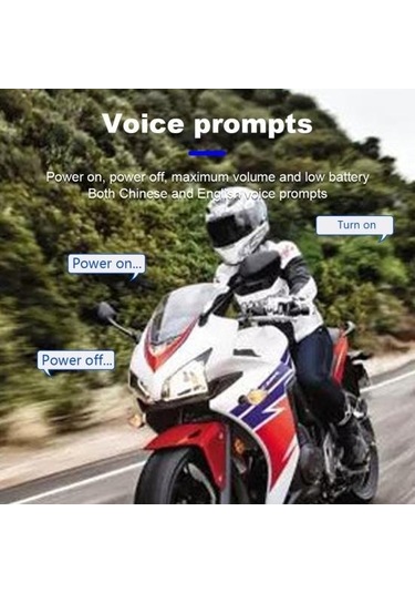 Jms T2 Kablosuz Bluetooth Uyumlu 5.0 Motosiklet Kaskı Stereo Hoparlör Kulaklık