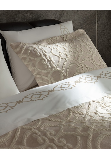 Madame Coco Provins 8 Parça Çeyiz Seti - Bej Dugs0000000028 Ekru