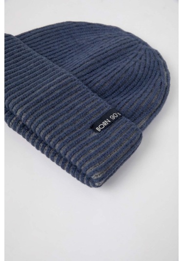 DeFacto Erkek Fitilli Örgü Bere C7134AX24WNIN113