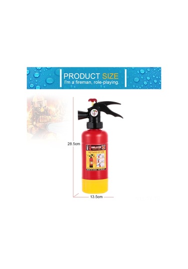 Teltree Çocuklar İçin Eğlenceli Yangın Söndürücü Su Püskürtme Oyuncağı - Mini İtfaiyeci Seti
