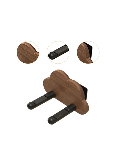 Suntek Saç Kurutma Makinesi Tutucu Taşınabilir Kahverengi