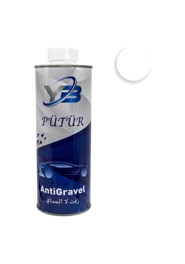 Anti Gravel Darbe Koruyucu Pütür Boya 1 Kg - Beyaz