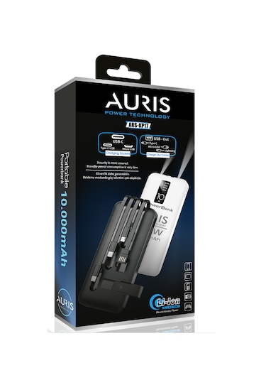 Auris ARS-KP17 10.000 mAh 37.5 W Powerbank