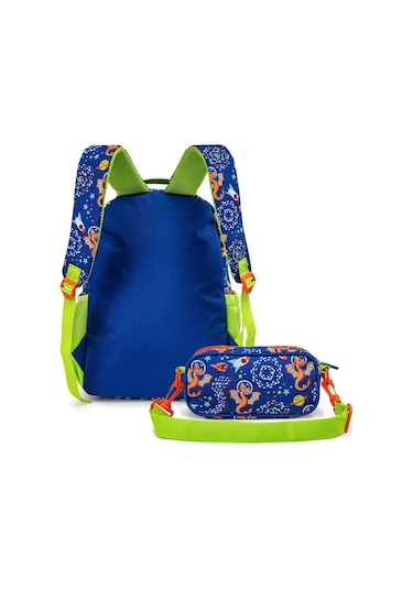 Milk & Moo Çocuk Sırt Çantası, Kalem Kutusu,Matarası 3'lü Set Ponix