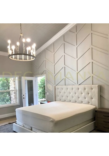 Decomanya Boyanabilir Duvar Çıtası 4 Cm Poliüretan Duvar Çıtası (480018805)