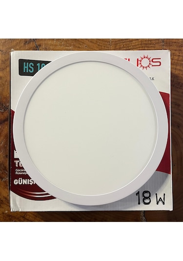 Helios Hs-1038g 18w Yuvarlak Günışığı Spot Led Panel