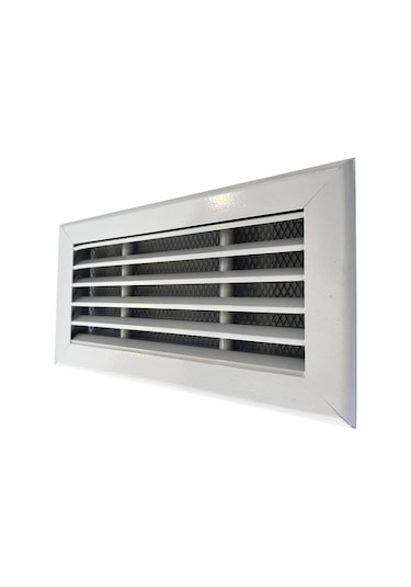 Miss Worble Lineer Şömine Menfezi 30 X 10 Cm Beyaz