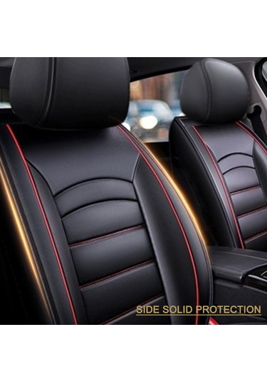 Pu Deri Oto Koltuk Kılıfı Evrensel Araba Ön Koltuğu Araba Koltuğu Koruyucusu Araba İç Aksesuarları