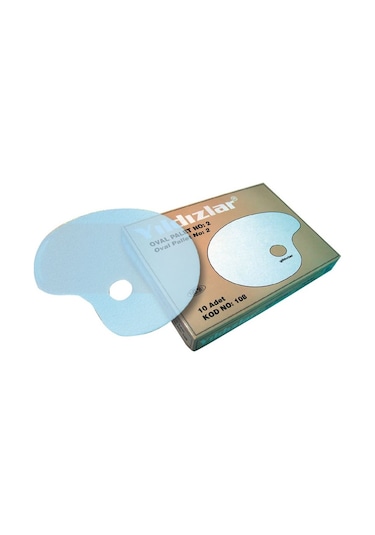 Yıldızlar Oval Palet No 2 Kod.108