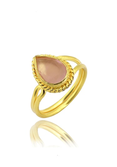 Beyisa Güneş Taşı Serisi Sarma Damla Kesim Renkli Oniks 22 Ayar Altın Kaplama Kadın Set