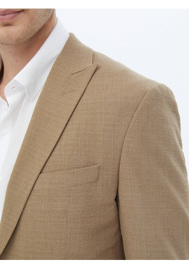 Vizon Mikro Modern Fit Takım Elbise Vizon