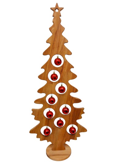 Dekoratif Lüks Natural Yeniyıl Ahşap Yılbaşı Noel Çam Ağacı ,fotoğraf Soy Ağacı 97 Cm Uzunluk 100 CM