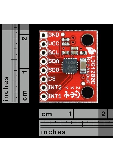 Orijinal Sparkfun 3 Eksen Jiroskop L3g4200d