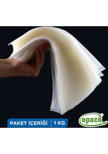 Sanayi Tipi Vakum Poşet 31Cmx33Cm 1 Kg