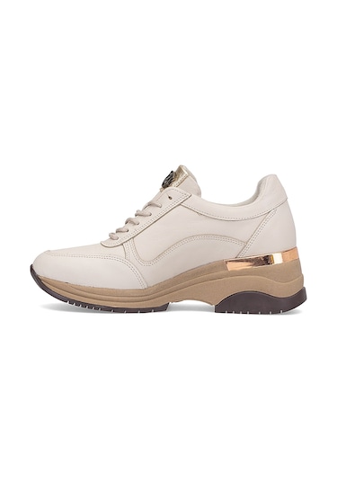 Venüs 2313081k Kadın Hakiki Deri Dolgu Topuk Ayakkabı Bej Bej