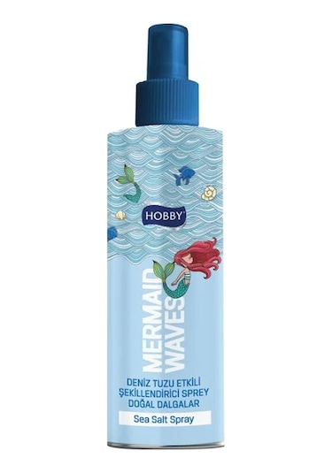 Hobby Mermaid Deniz Tuzu Etkili Gazsız Saç Spreyi 250 ML