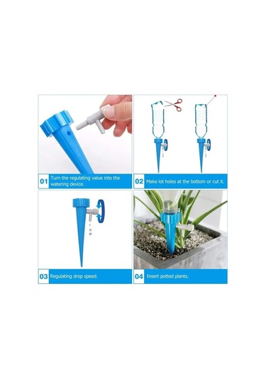 Otomatik Damla Sulama Sistemi Çiçek Bitkileri İçin Kendinden