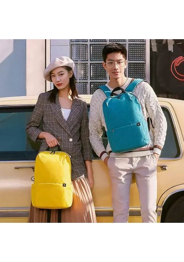 Renkli Küçük Sırt Çantası Erkek Ve Kadın Omuz Çantası Açık Su Çok Renkli