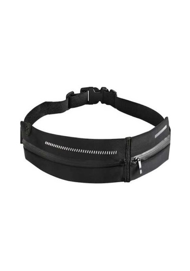 Dancemonkey Sporx 2. Kese Fermuarlı Bel Kese Siyah Çok Renkli Çok Renkli