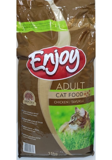 Enjoy Premium Tavuklu Yetişkin Kedi Maması 15 KG + 1 KG