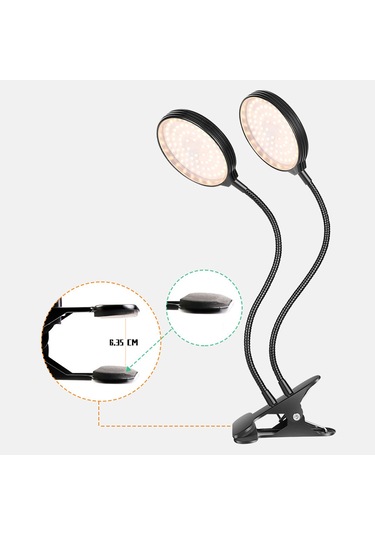 30 W Led Bitki Büyüme Işık Tam Spektrum Siyah