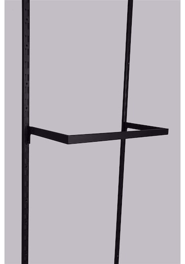 5 Adet 60 Cm Kare Ub1 Askılık & 10x30 Profilden Askılık Mağaza Raf Sistemi