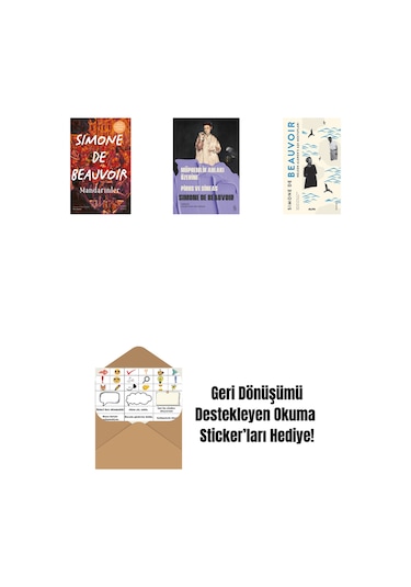 Mandarinler Ciltli + Konuk Kız + Nelson Algren'e Aşk Mektupları + Okuma Sticker'ları
