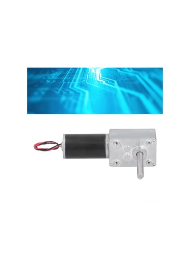 Aubyhe Dc24v 260 Devir/dakika Otomatik Kilitleme Mikro Redüksiyonlu Çark Kutuslu Motor Endüstriyel Sürücü