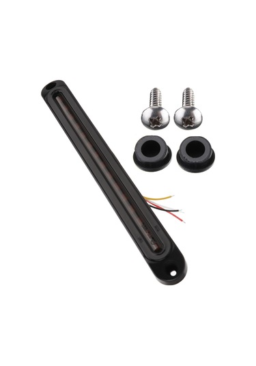 Reedark Tır Fişek Lambası 30 Ledli 12-24v Abs Materyal Fren-sinyal Akış Efekti Su Geçirmez Mk-013